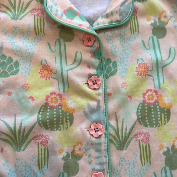 Matilda Jane size 4 Sleeping Cactus Pajama Set - Picture 4 of 10
